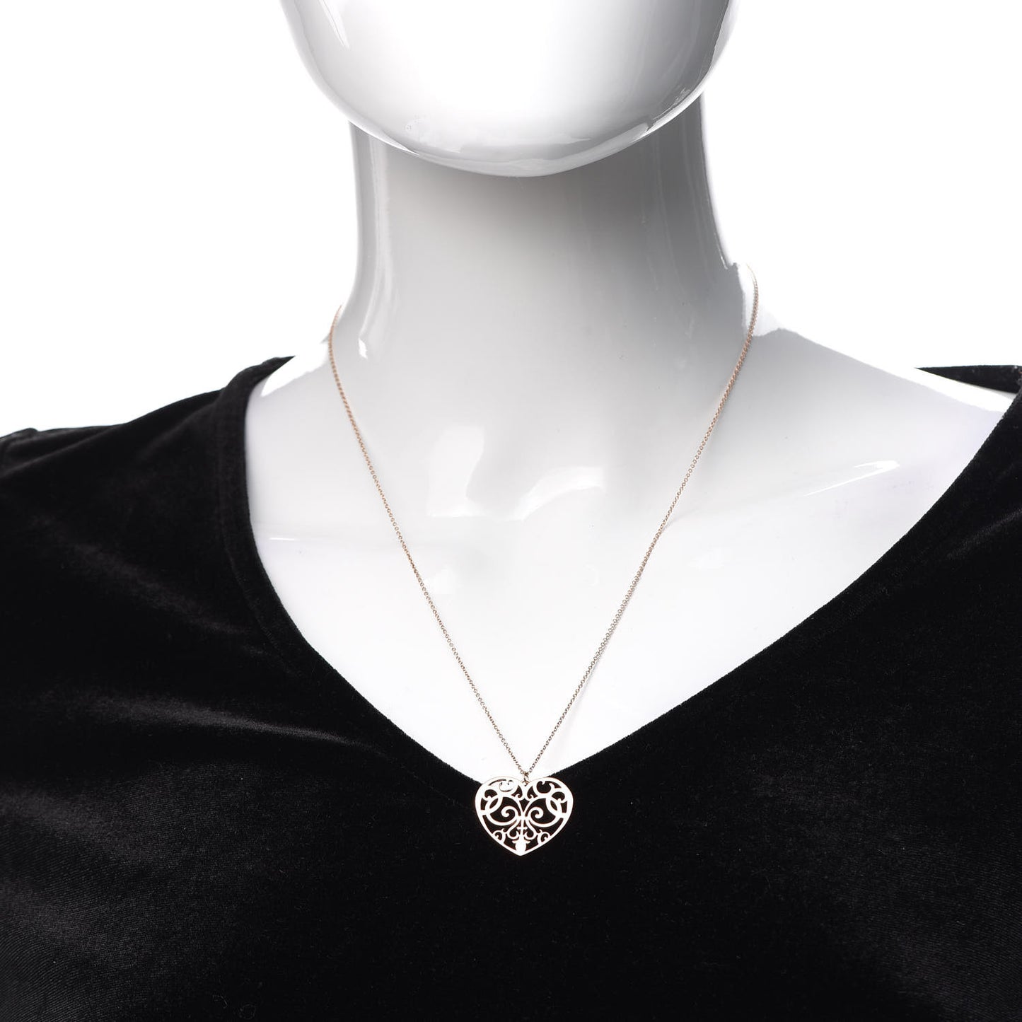 Rubedo Large Enchant Heart Pendant Necklace