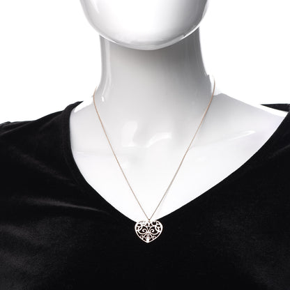 Tiffany Rubedo Large Enchant Heart Pendant Necklace 2 of 6