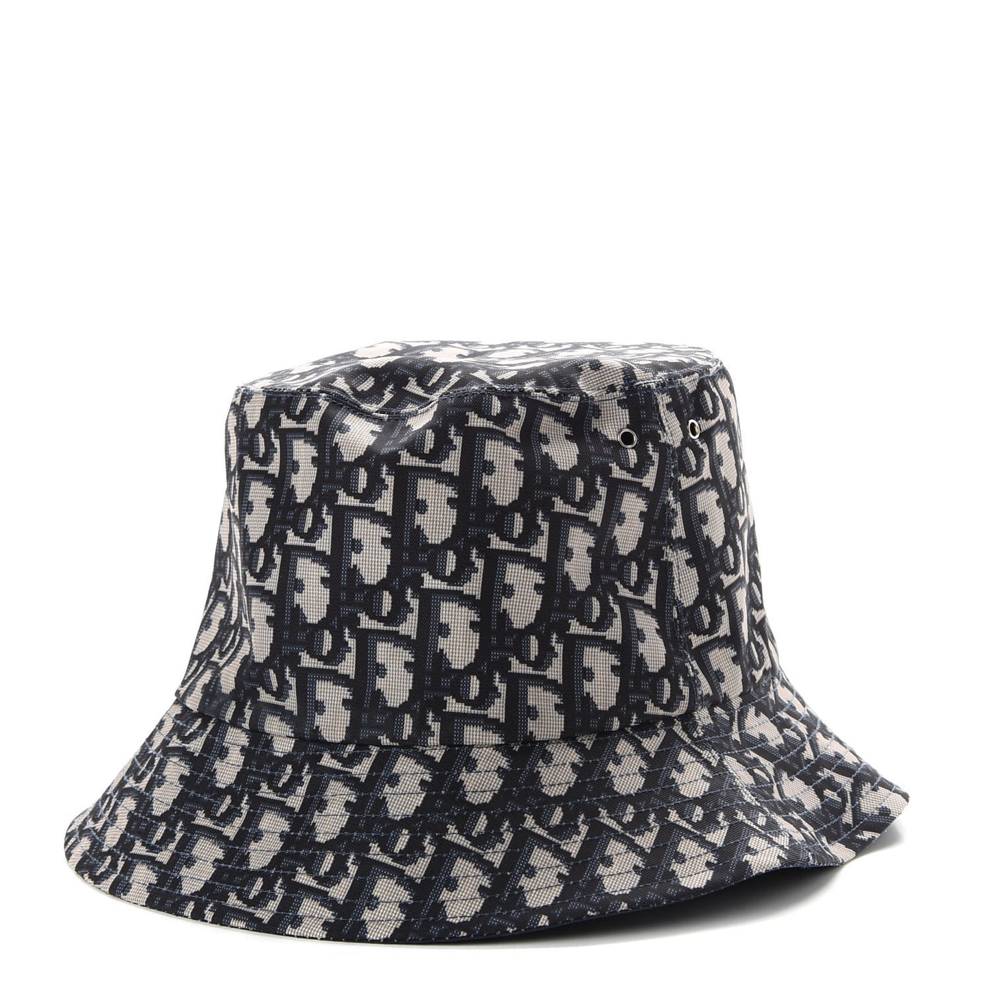 Oblique Reversible Teddy-D Brim Bucket Hat 57 Blue