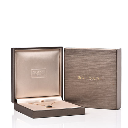 Bulgari 18K Rose Gold Diamond Mother of Pearl Divas' Dream Pendant Necklace 7 of 7