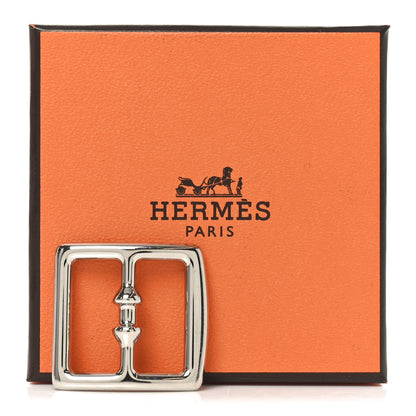 Hermes Palladium Boucle Etriviere Scarf Ring 4 of 4