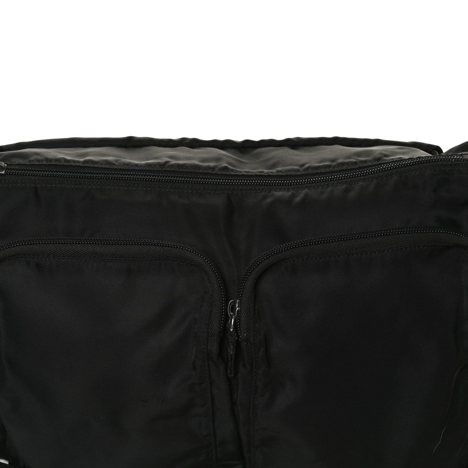 Prada Nylon Vela Messenger Bag Black 13 of 20