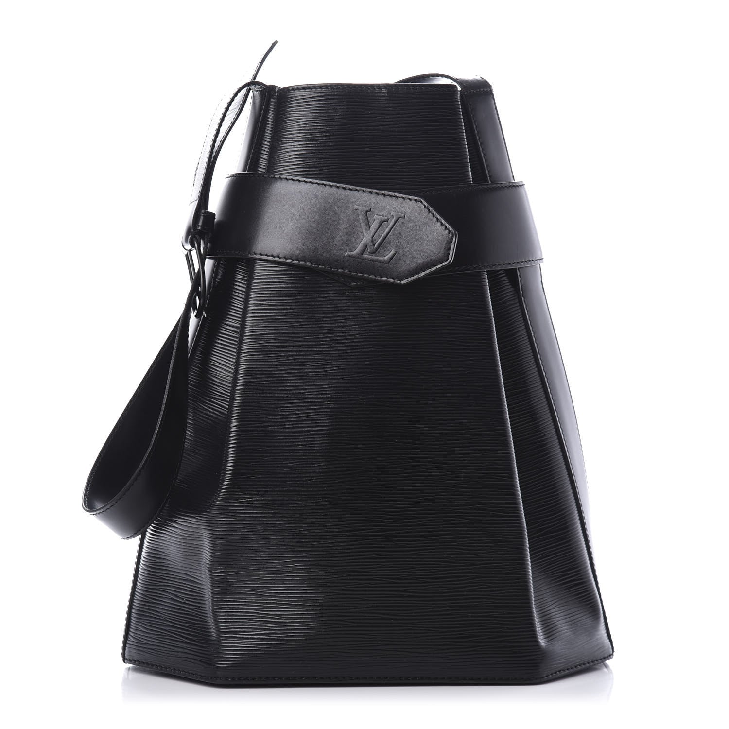 Louis Vuitton Epi Sac D'Epaule GM Black 1 of 9