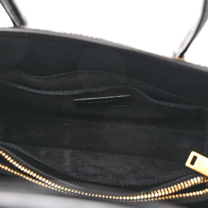 Saint Laurent Pony Effect Calfskin Leopard Print Baby Supple Sac De Jour 5 of 9