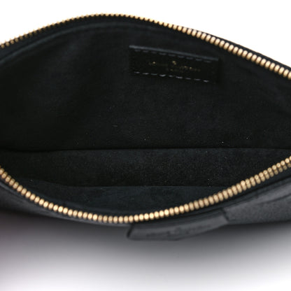 Louis Vuitton Empreinte Monogram Giant Multi Pochette Accessories Mini Pochette Black 5 of 9