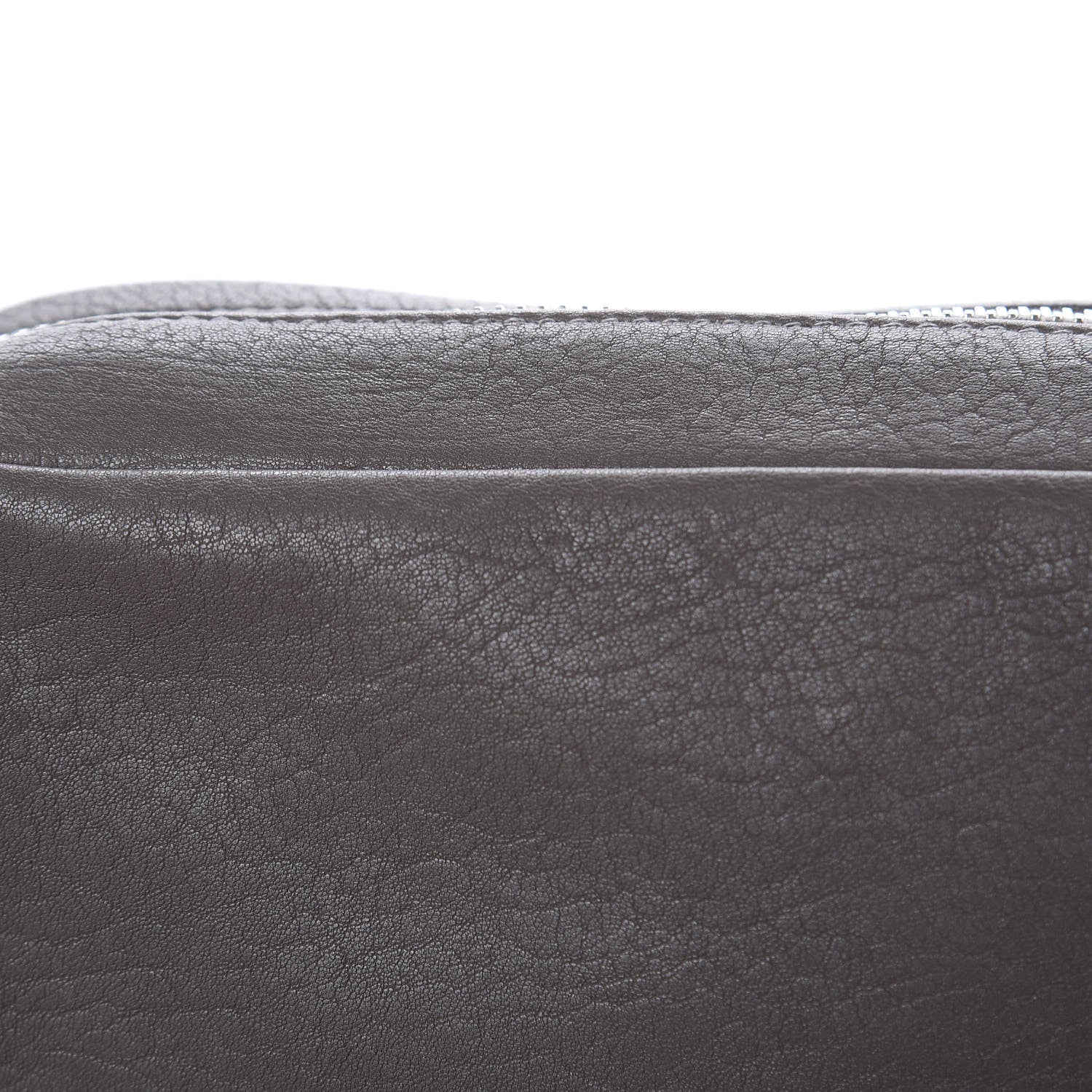 Saint Laurent Lambskin Monogram Small Lou Camera Bag Asphalt 9 of 12