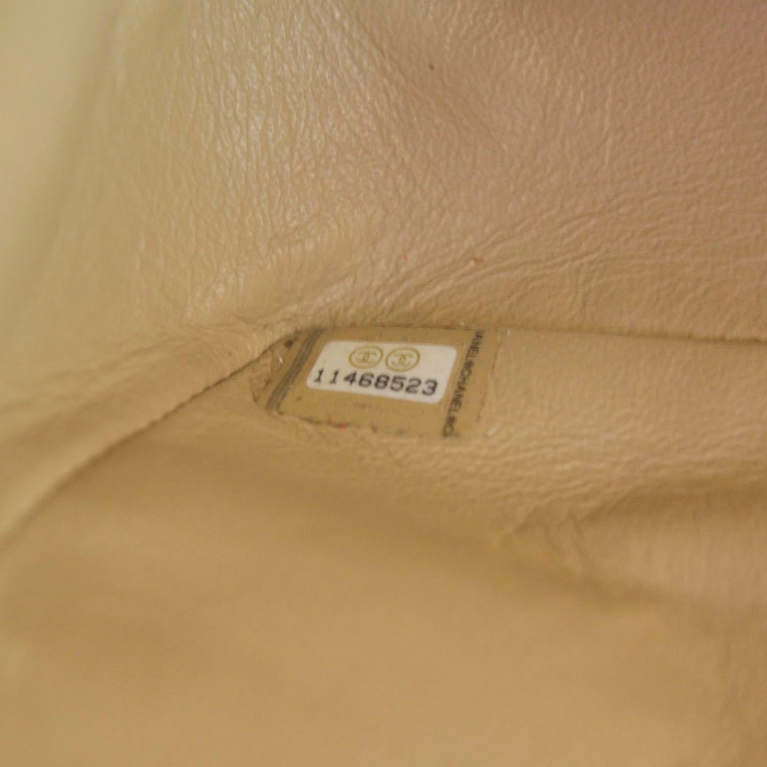 Chanel Caviar Quilted Medium Double Flap Beige 10 of 10