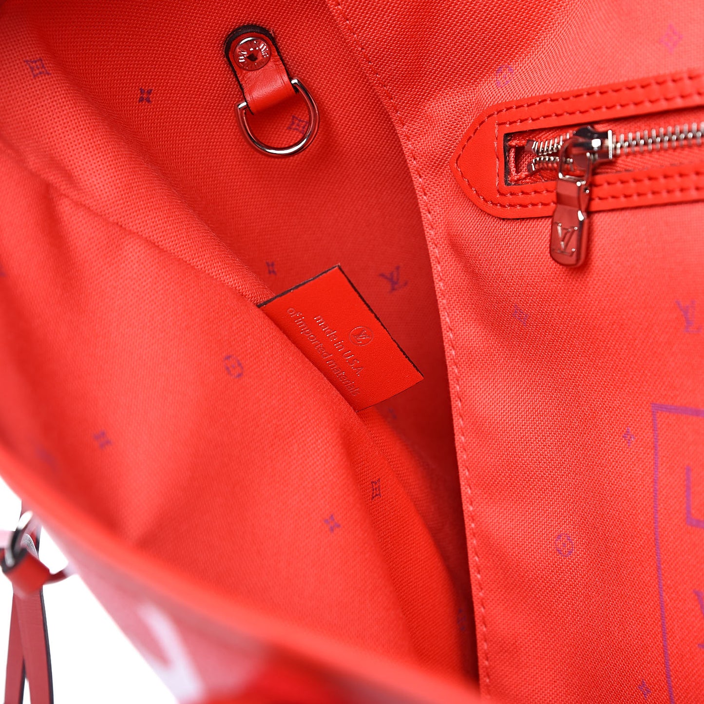 Monogram Escale Neverfull MM Rouge