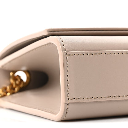 Saint Laurent Smooth Calfskin Small Classic Monogram Kate Tassel Satchel Light Natural 8 of 9