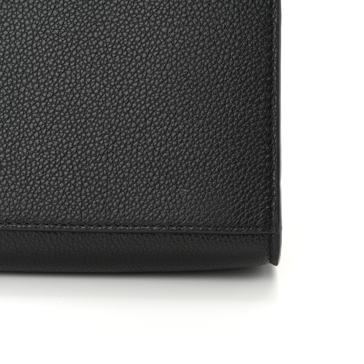 Celine Supple Grained Calfskin Cabas 16 Bag Black 11 of 11