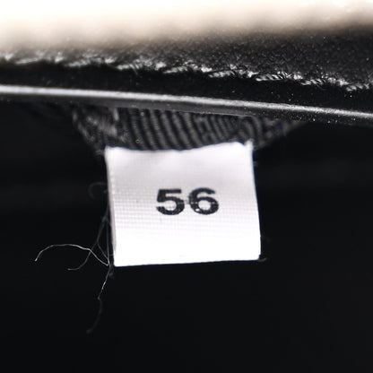 Prada Saffiano Travel Medium Brique Crossbody Bag Black 7 of 11