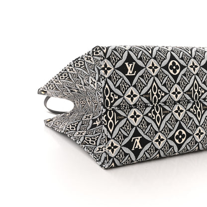Louis Vuitton Jacquard Since 1854 Onthego GM Grey 8 of 9