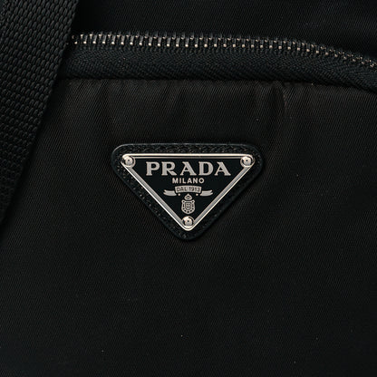 Prada Tessuto Nylon Saffiano Crossbody Pouch Black 8 of 11