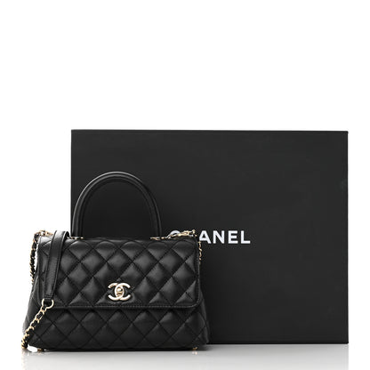 Chanel Caviar Quilted Mini Coco Handle Flap Black 13 of 13