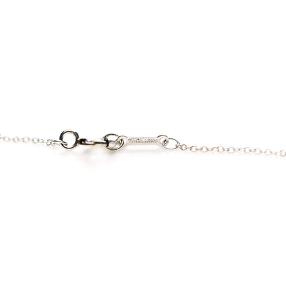Tiffany Sterling Silver Paloma Picasso Olive Leaf Vine Pendant Necklace 4 of 6