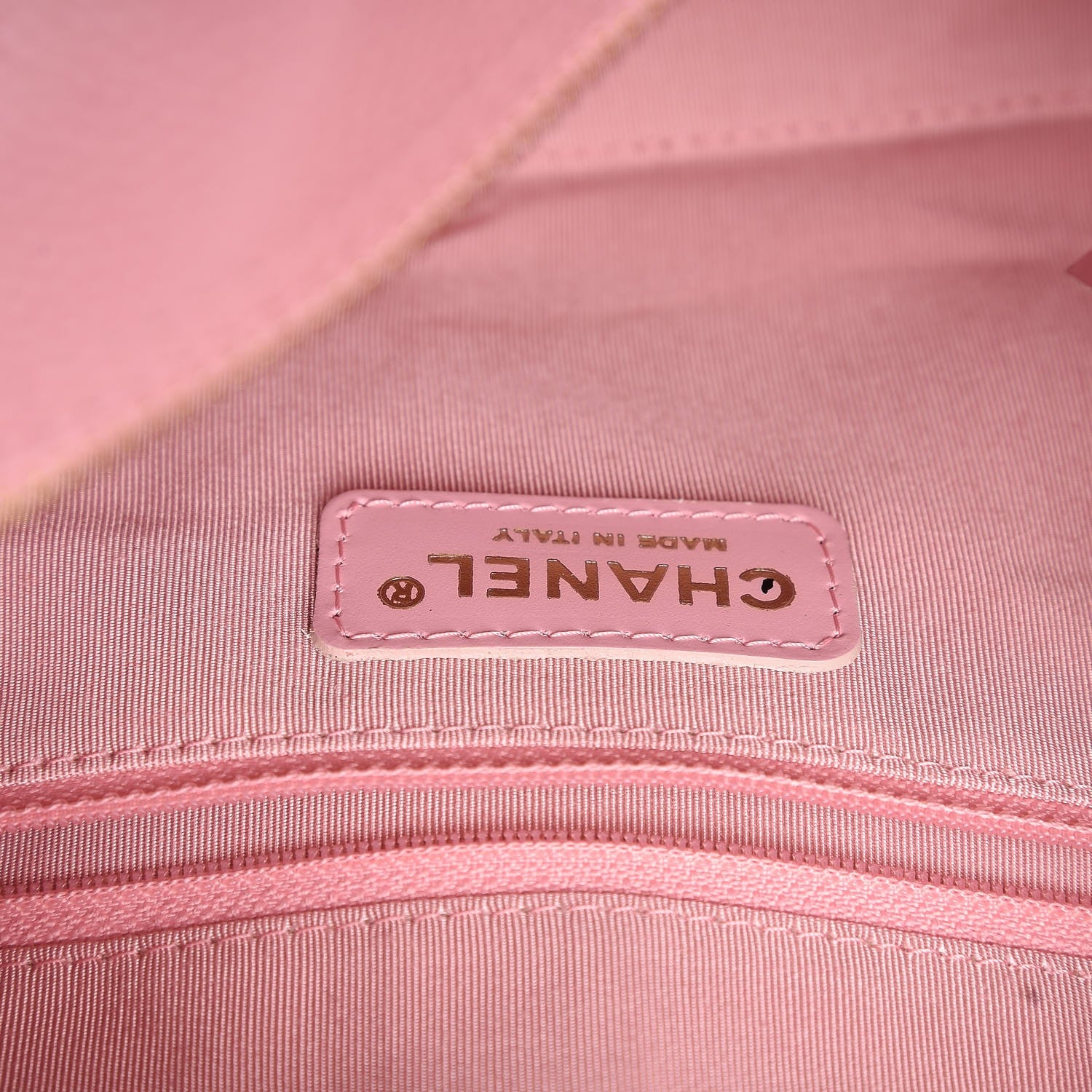Chanel Caviar Quilted Small Bowler Pink 6 of 8