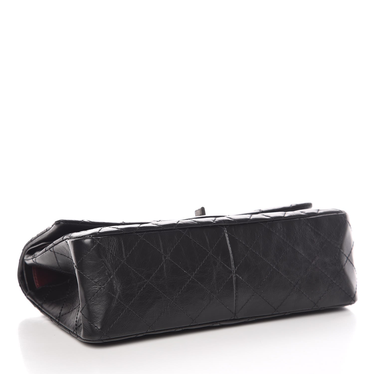 Chanel Aged Calfskin Quilted 2.55 Reissue 226 Flap Black 4 of 9