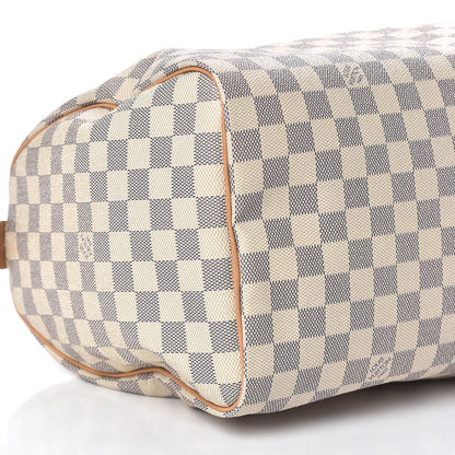 Louis Vuitton Damier Azur Speedy 35 8 of 10