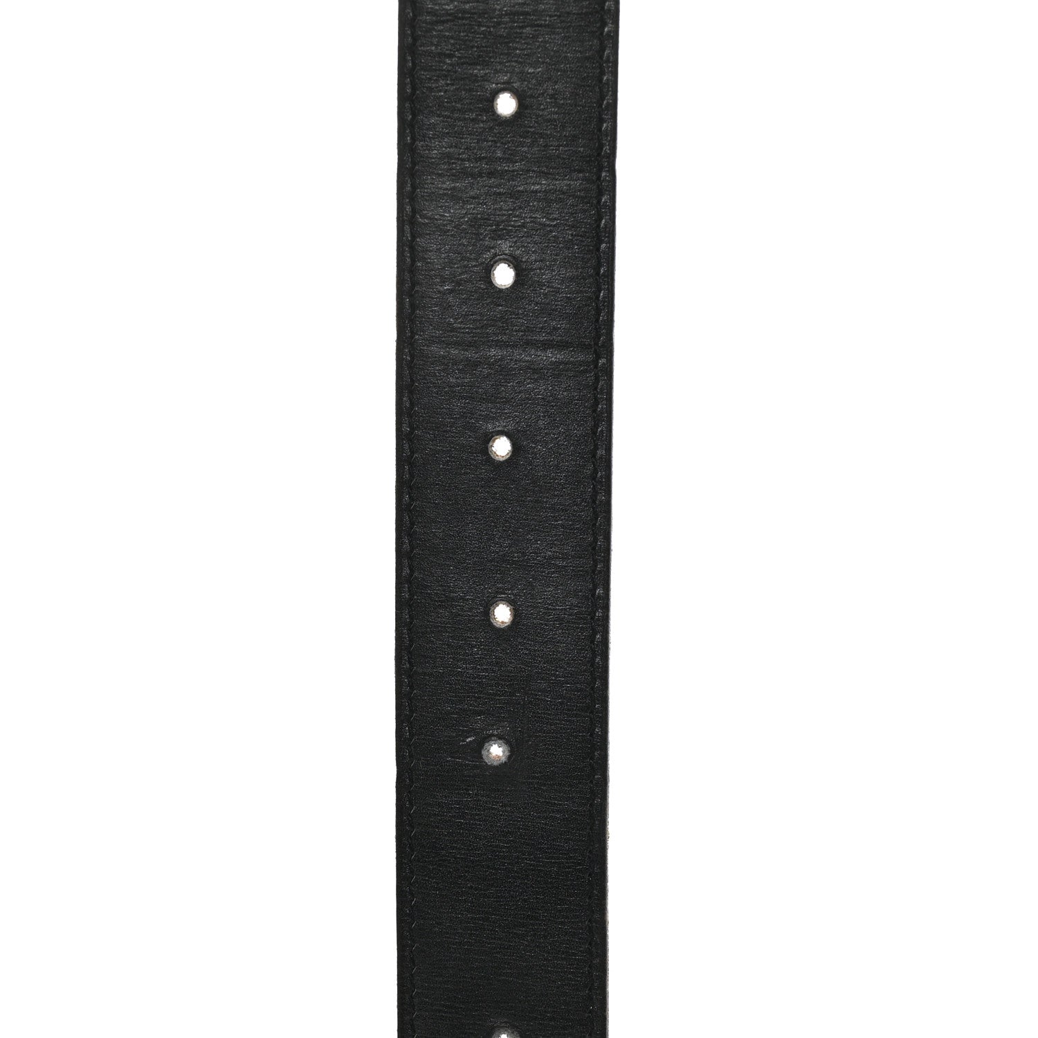 Hermes Togo Box H Belt 32mm Belt 95 Gold Black 4 of 7