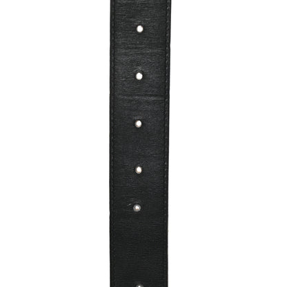 Hermes Togo Box H Belt 32mm Belt 95 Gold Black 4 of 7