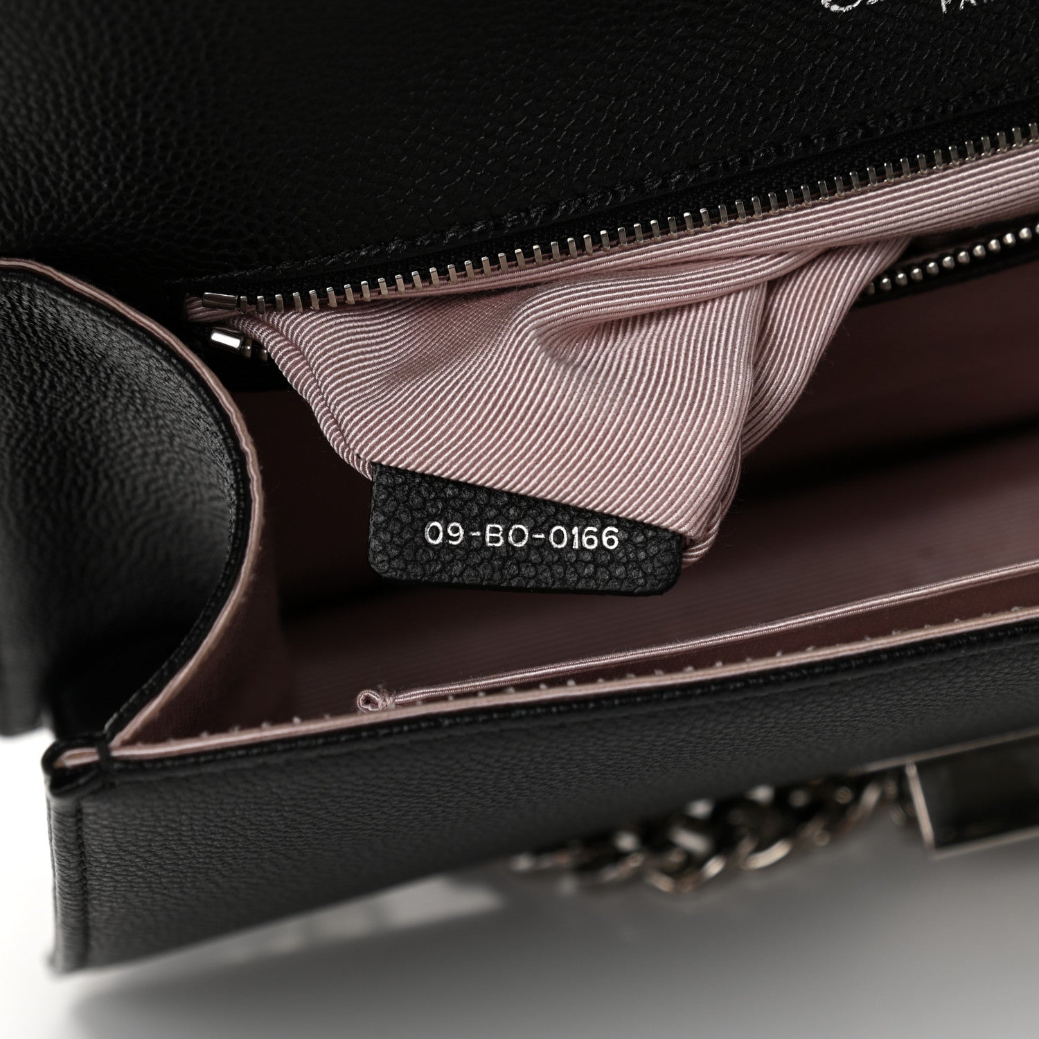 Christian Dior Grained Calfskin Medium Diorama Flap Bag Black 7 of 13