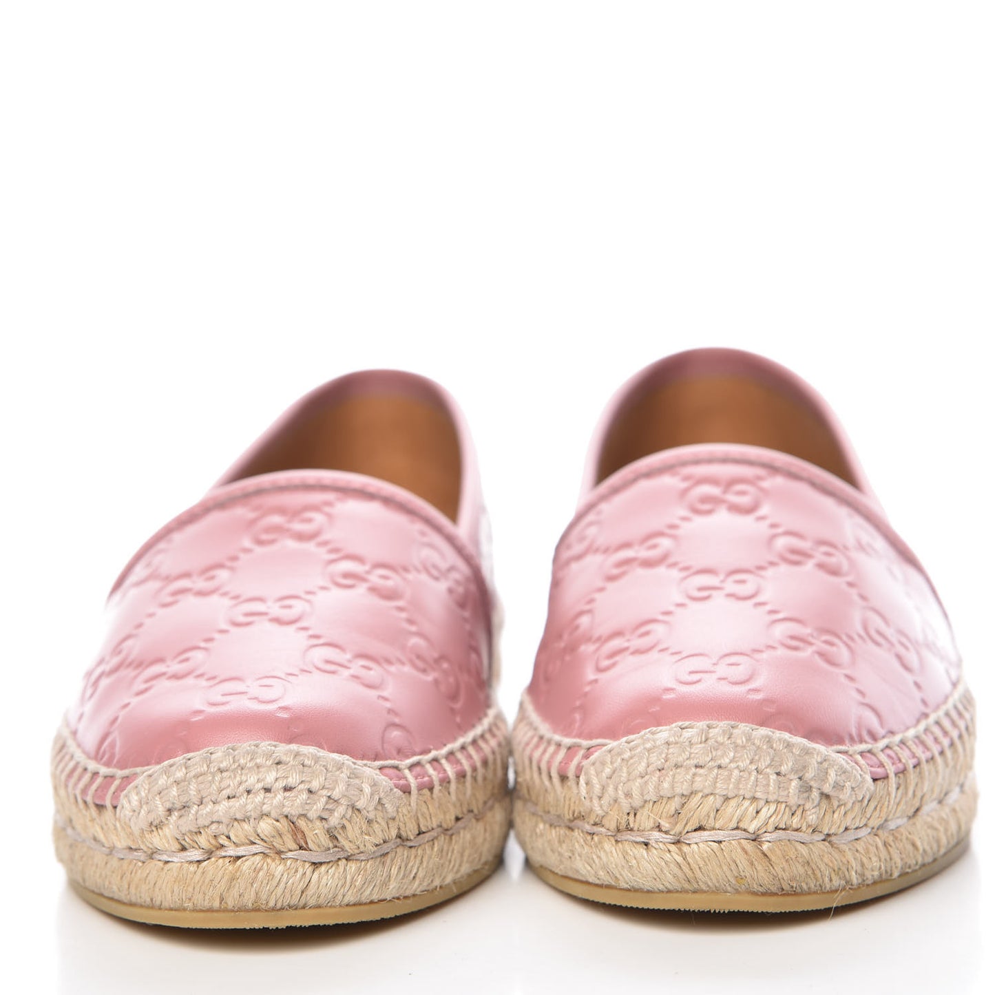 Guccissima Signature Espadrilles 35 Rose Baby Candy