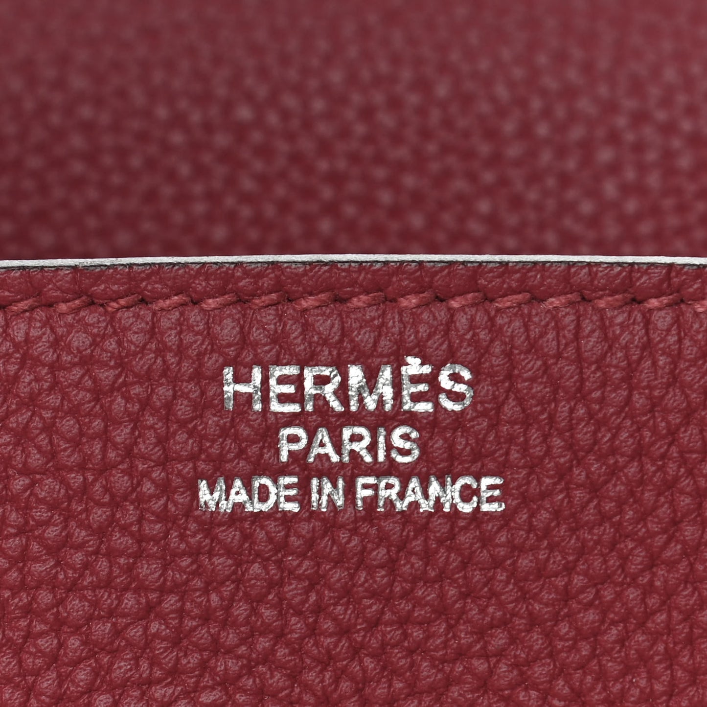 Togo Birkin 35 Rouge Grenat
