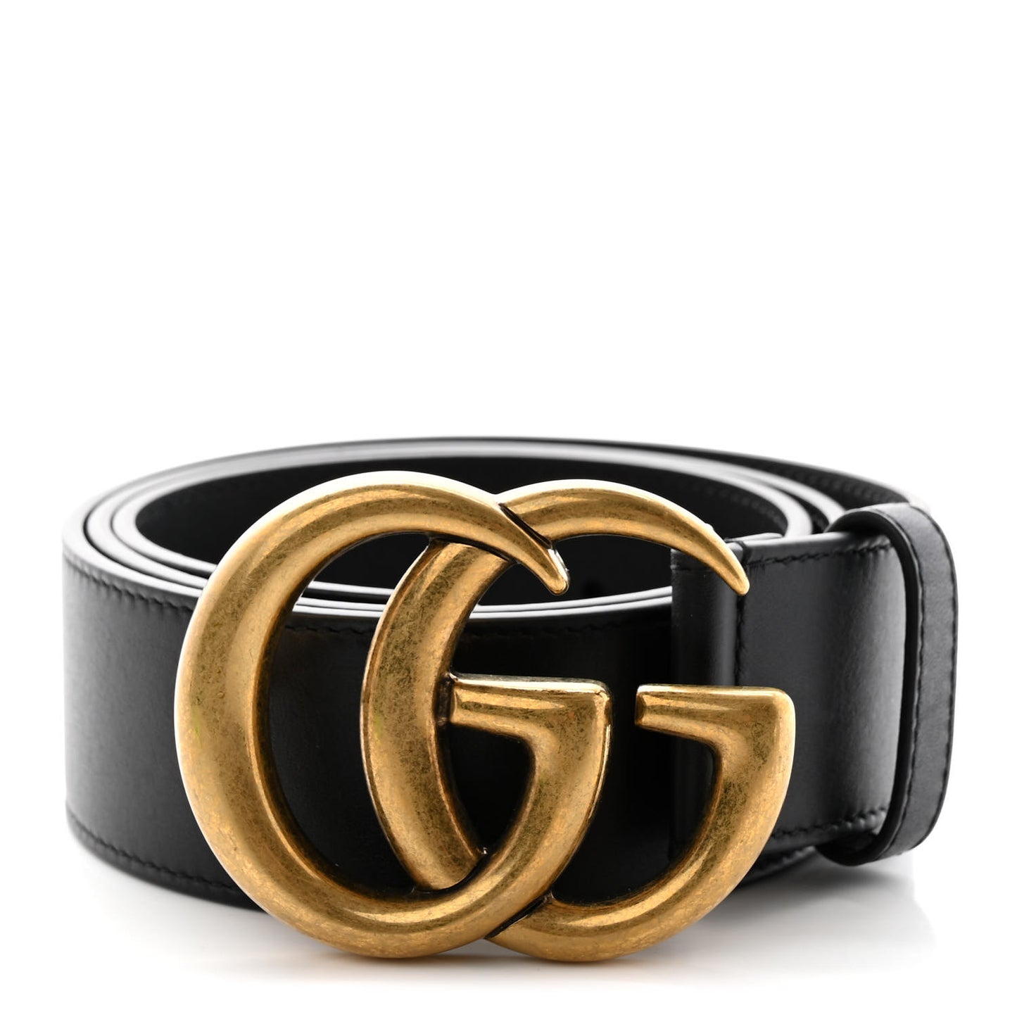 Calfskin Double G 40mm Belt 75 30 Black