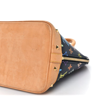 Louis Vuitton Monogram Multicolor Alma Black 9 of 10