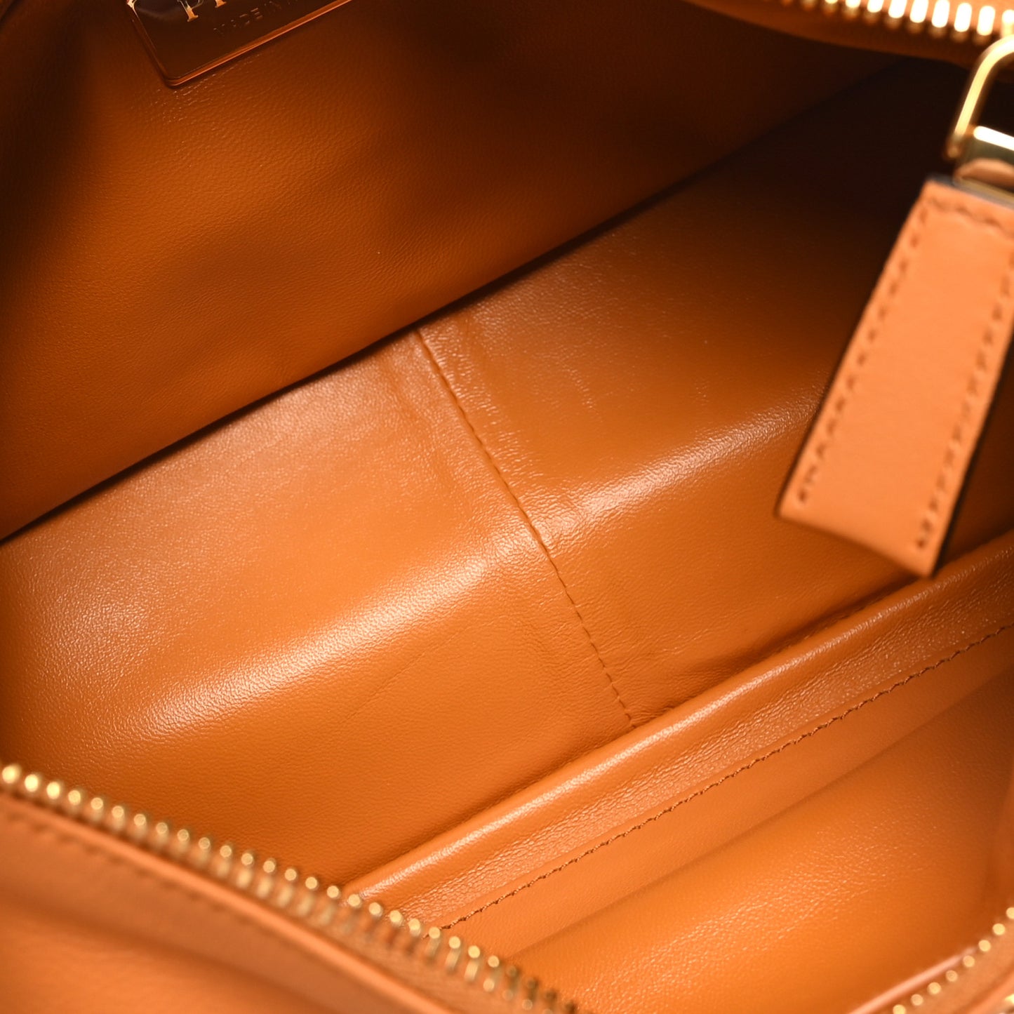 Soft Calfskin Medium Aimee Shoulder Bag Amber