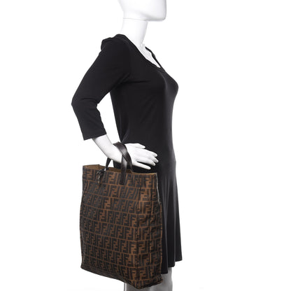 Fendi Zucca Shopping Tote Tobacco 2 of 10