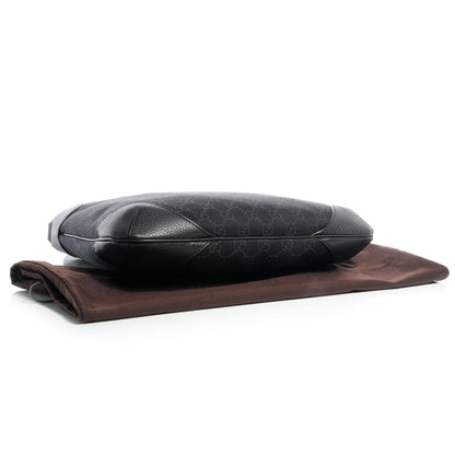 Gucci Denim Signature GG Shoulder Bag Brown 4 of 7