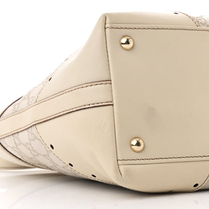 Gucci Guccissima Large Punch Tote Ivory 9 of 14