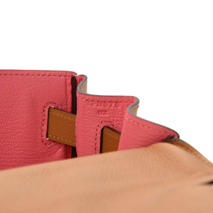 Hermes Evercolor Kelly Retourne 28 Caramel Rose d'Ete 10 of 11