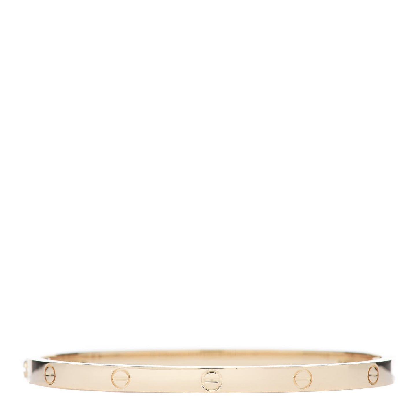 18K Yellow Gold Small LOVE Bracelet 15