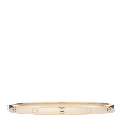 Cartier 18K Yellow Gold Small LOVE Bracelet 15 5 of 12
