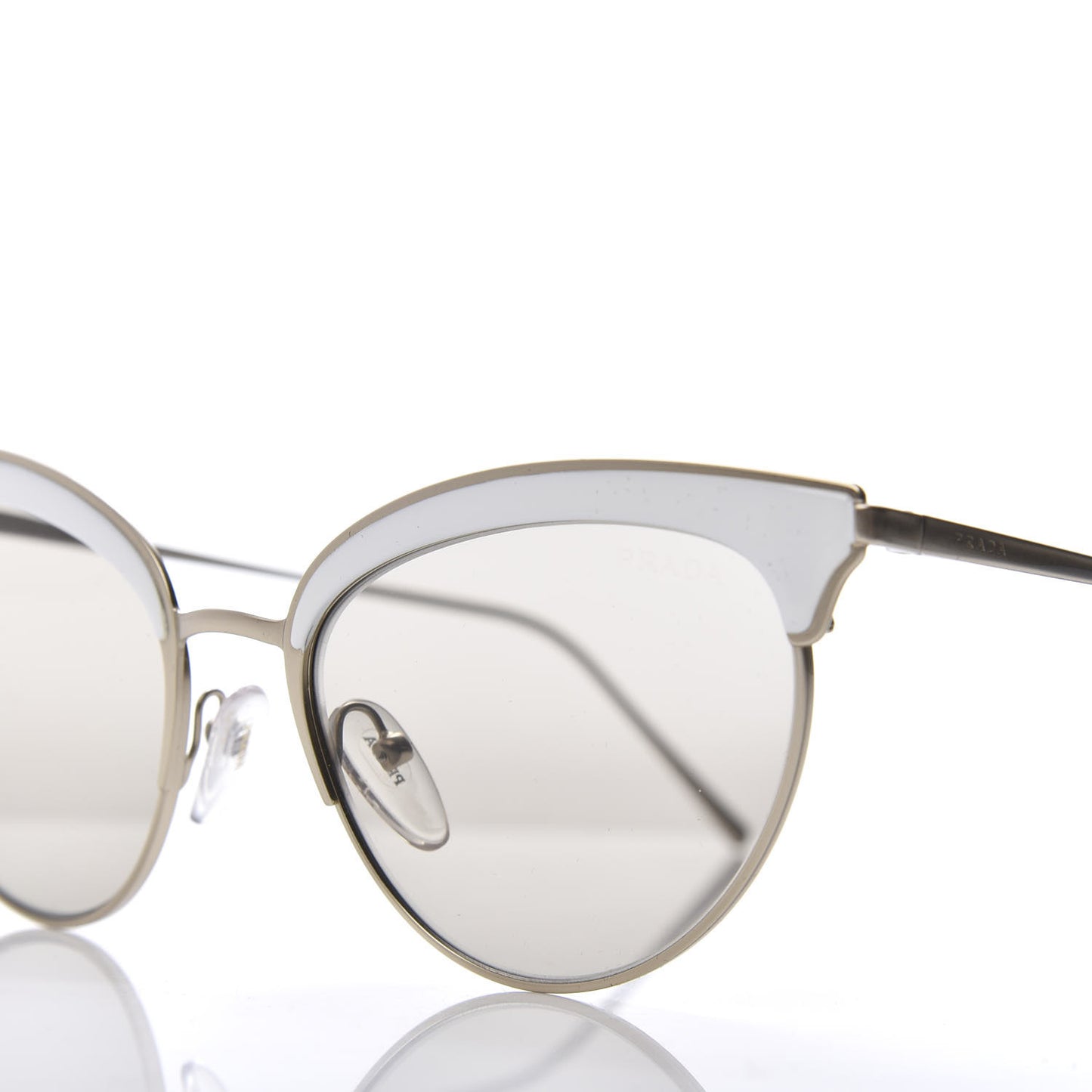 Retro Cat Eye Sunglasses SPR 60V White