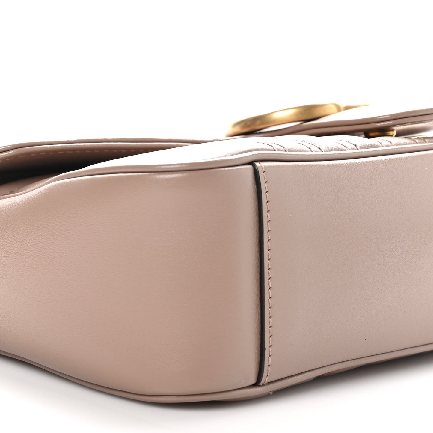 Calfskin Matelasse Small GG Marmont Shoulder Bag Porcelain Rose