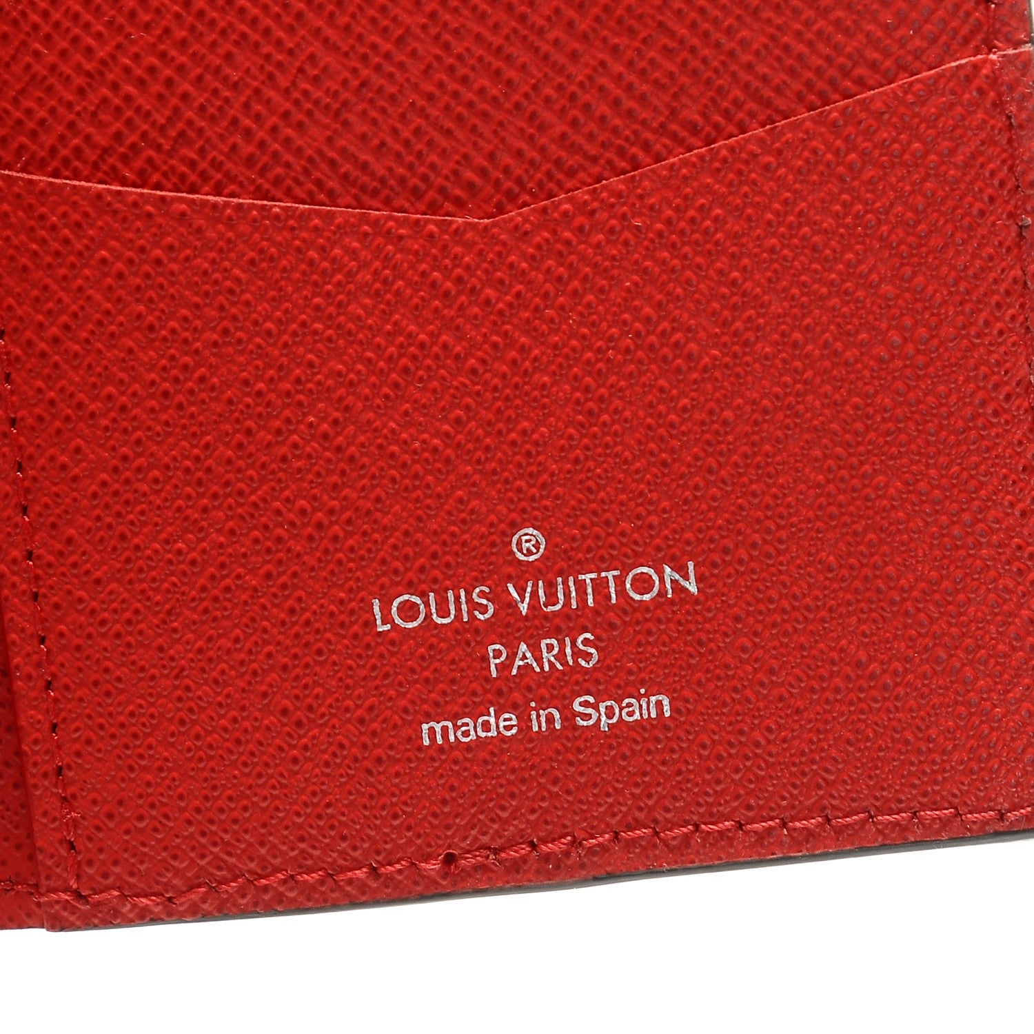 Louis Vuitton X SUPREME Epi Pocket Organizer Red 6 of 7