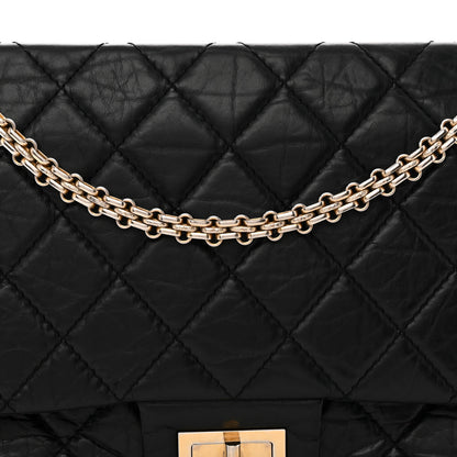 Chanel Aged Calfskin Quilted 2.55 Reissue 227 Flap Black 8 of 12