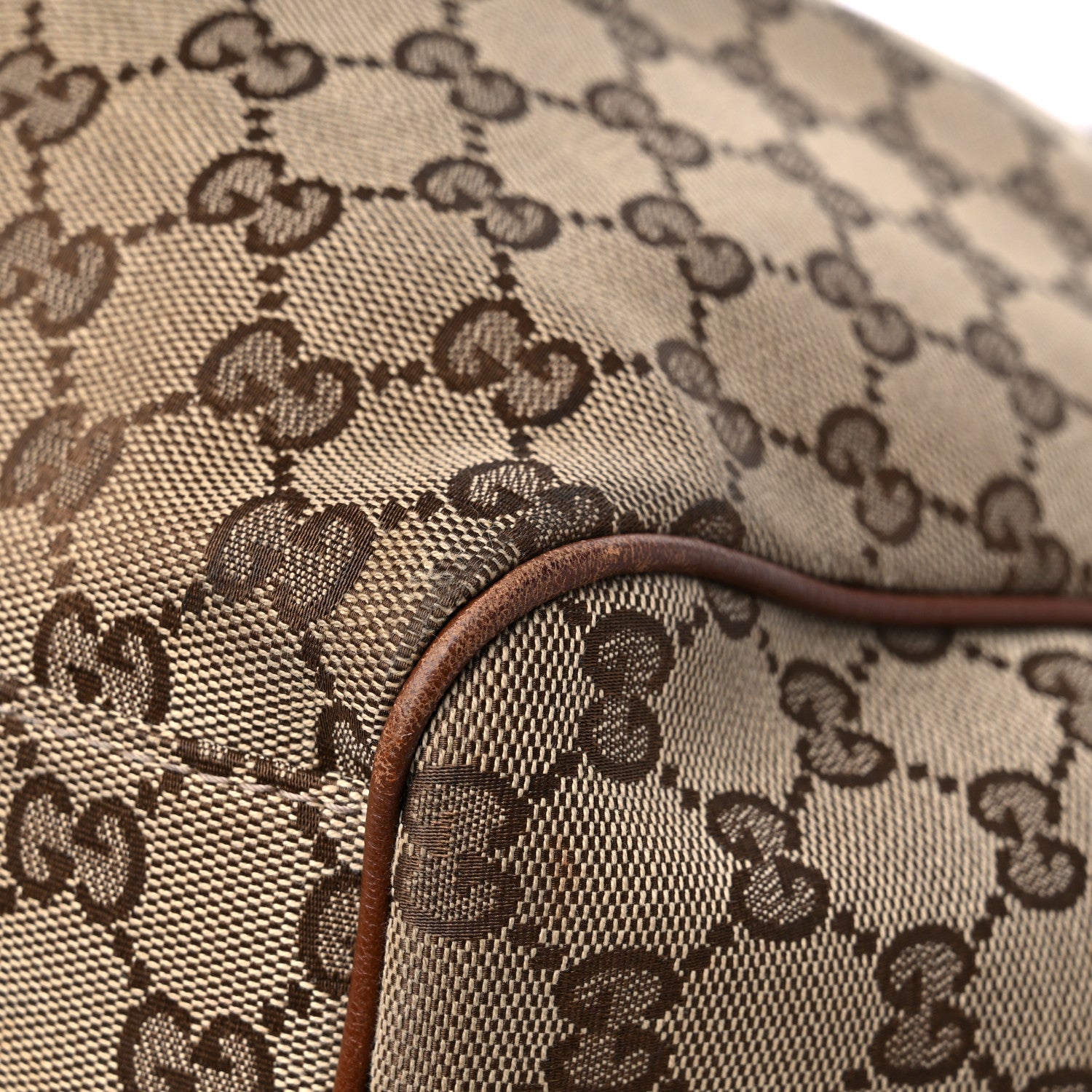 Gucci Monogram Large Sukey Tote Brown 11 of 18