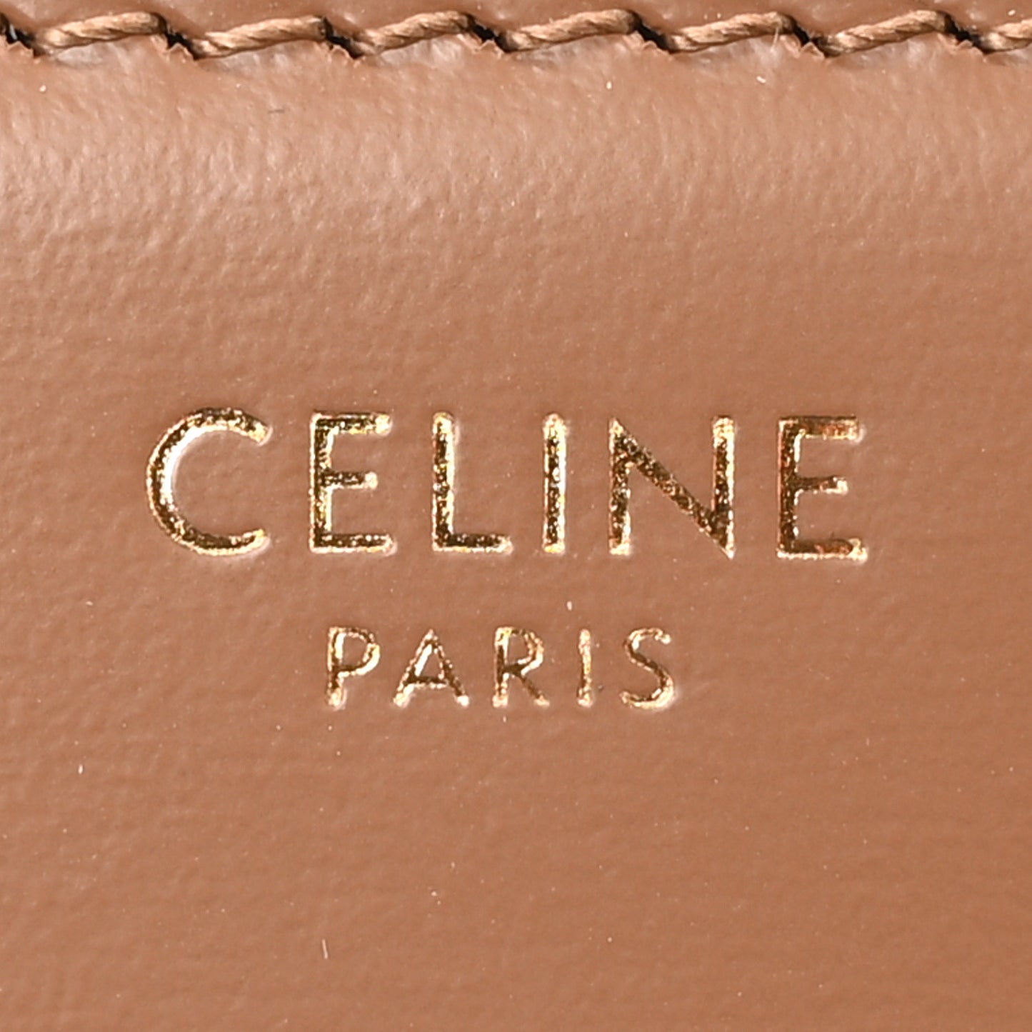 Shiny Calfskin Teen Triomphe Bronze