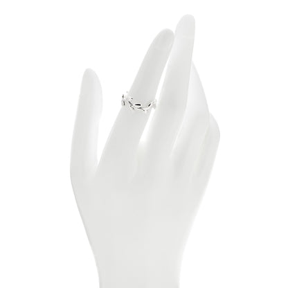 Tiffany Sterling Silver Narrow Paloma Picasso Olive Leaf Band Ring 52 6 2 of 5