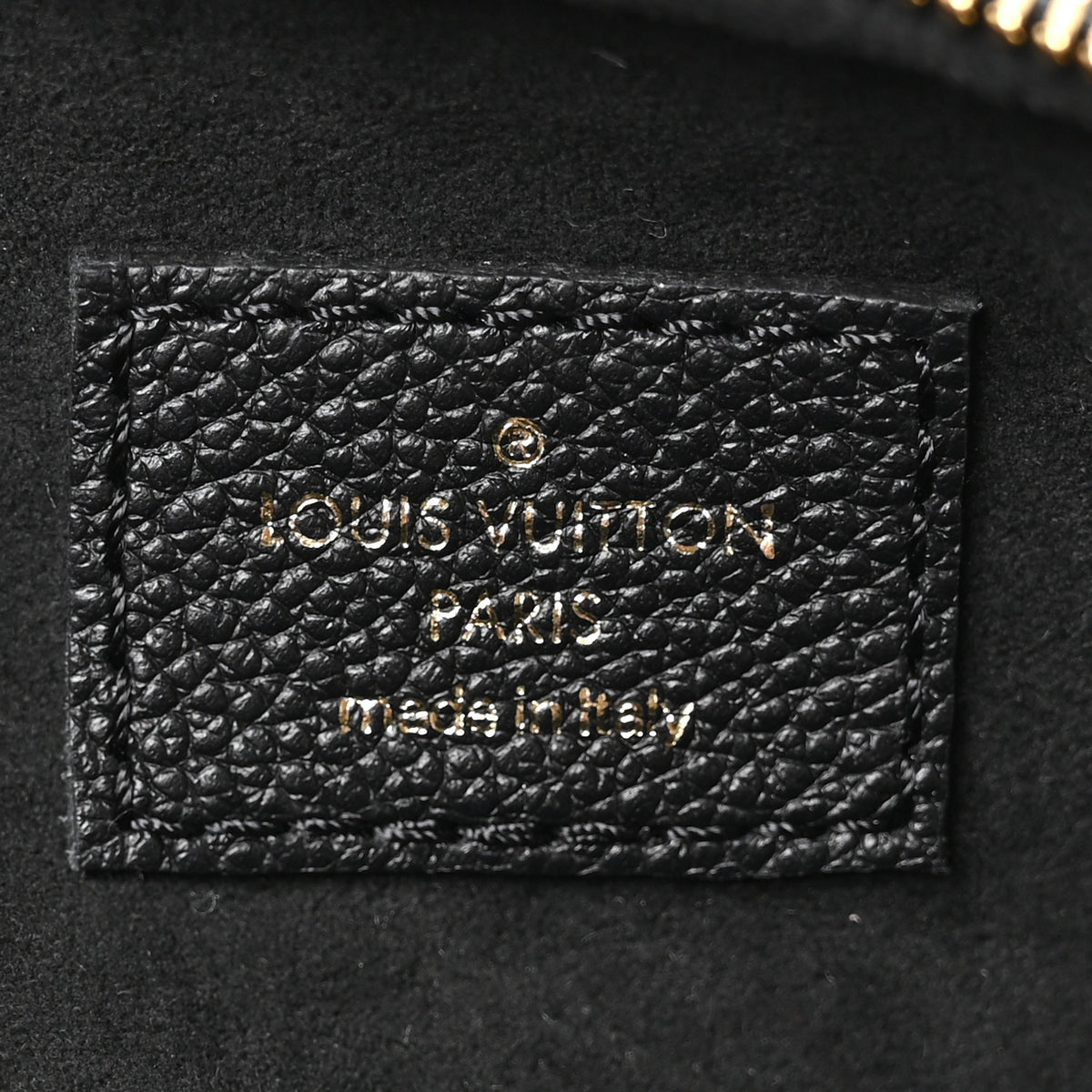 Louis Vuitton Empreinte Mini Bumbag Black 6 of 9