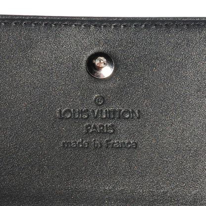 Louis Vuitton Mat Monogram Elise Wallet Black 6 of 8