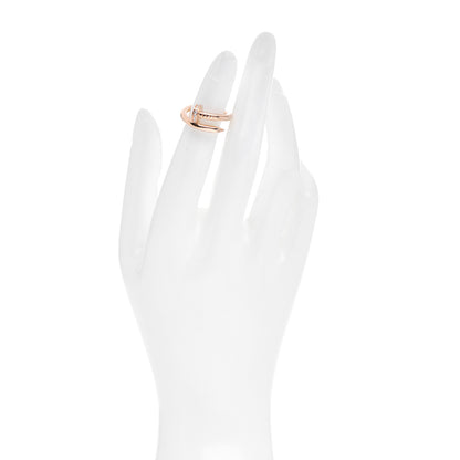 Cartier 18K Pink Gold Diamond Juste Un Clou Ring 48 4.5 2 of 5