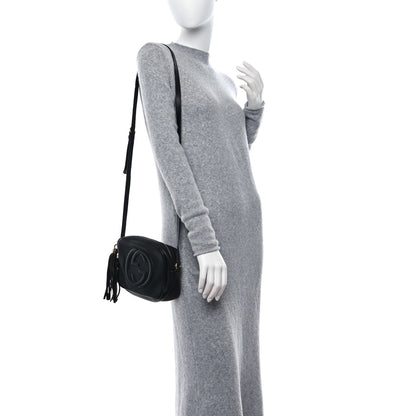 Gucci Pebbled Calfskin Small Soho Disco Bag Black 2 of 14