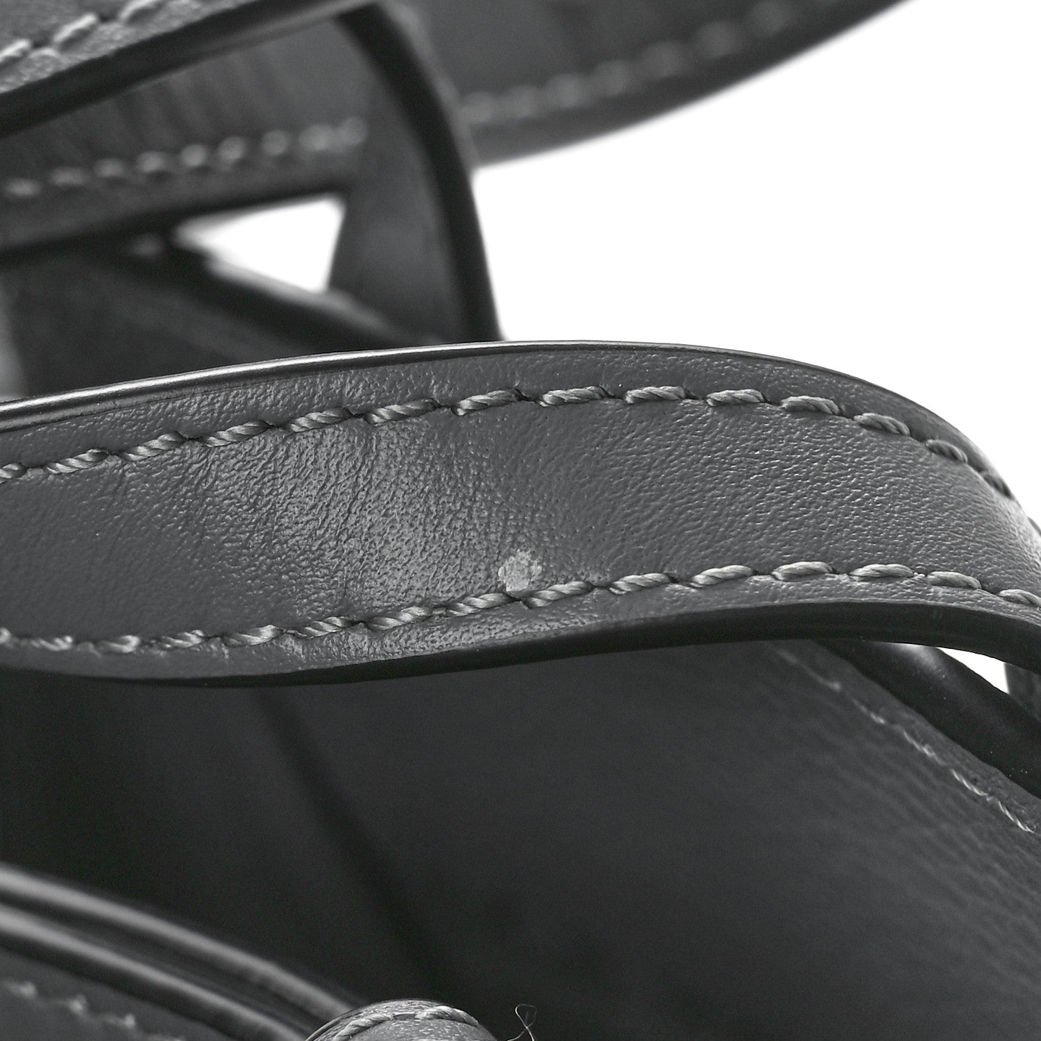 Loewe Soft Grained Calfskin Compact Hammock Shoulder Bag Grey 11 of 11