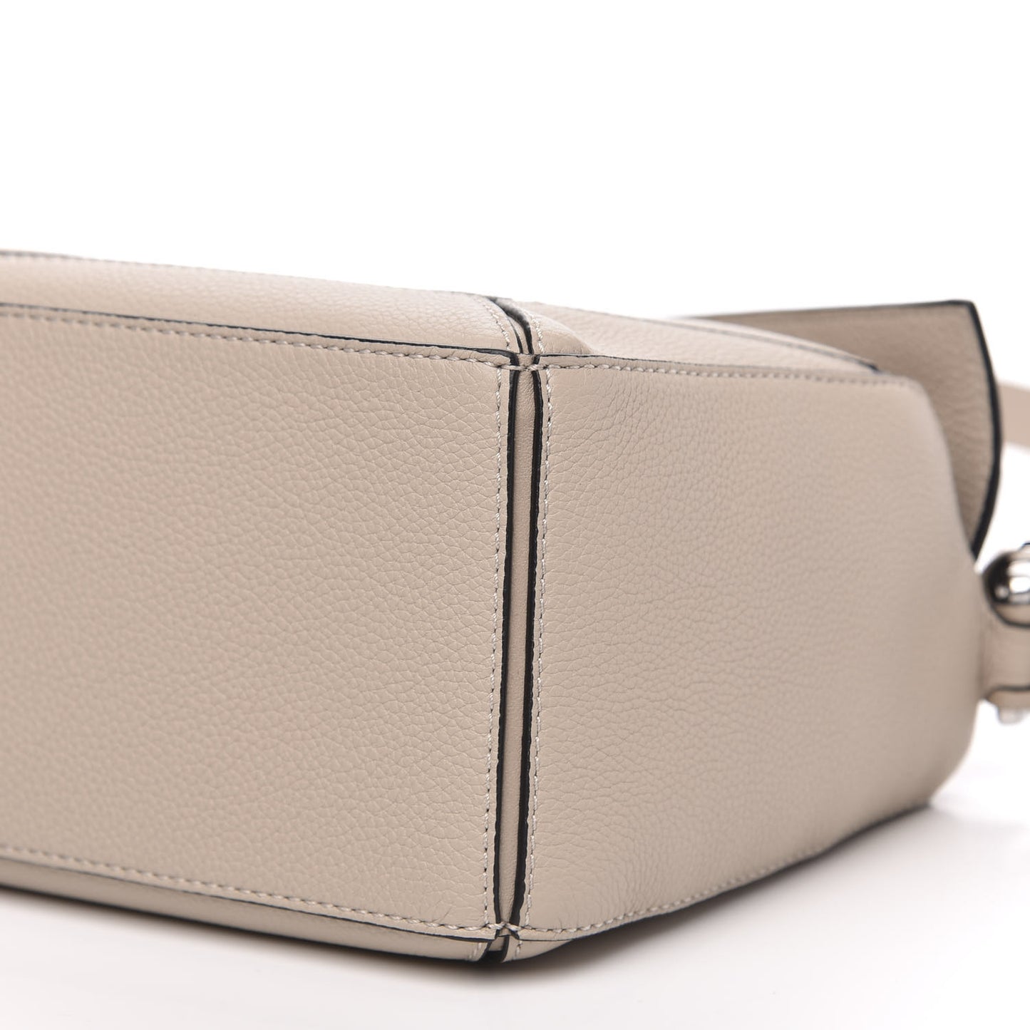 Calfskin Small Puzzle Bag Light Oat