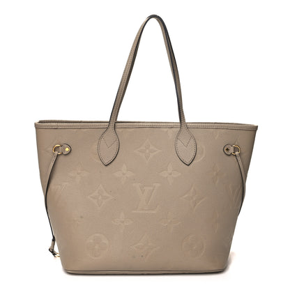Louis Vuitton Empreinte Monogram Giant Neverfull MM Tourterelle 1 of 17